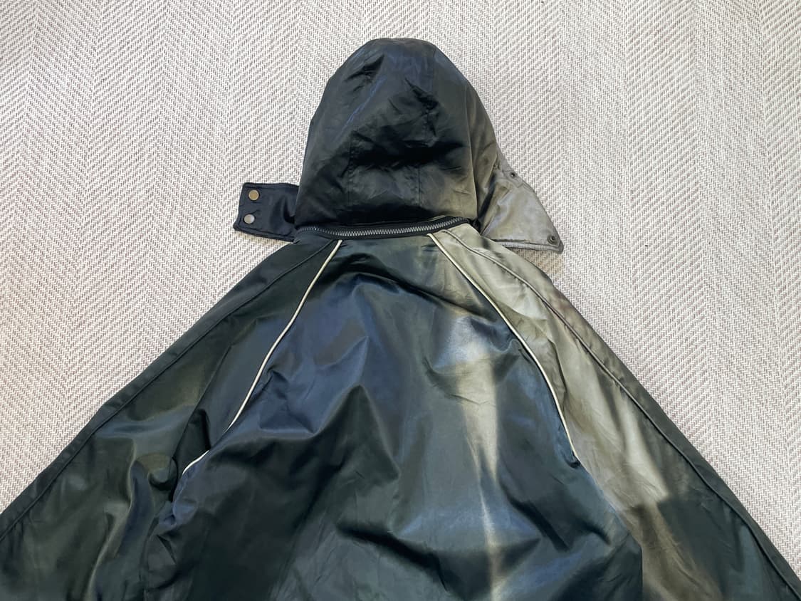 아사히 그라데이션 스냅 나일론 자켓  J04191 상품이미지3