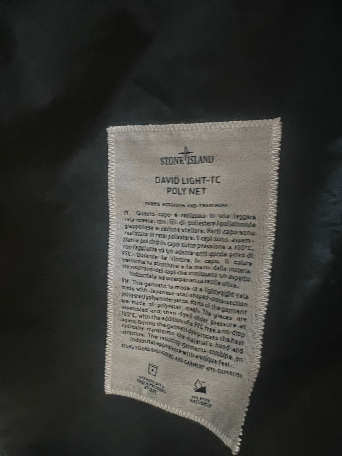 25fw 스톤아일랜드 다비드tc 베스트자켓 xl (새상품) 상품이미지3