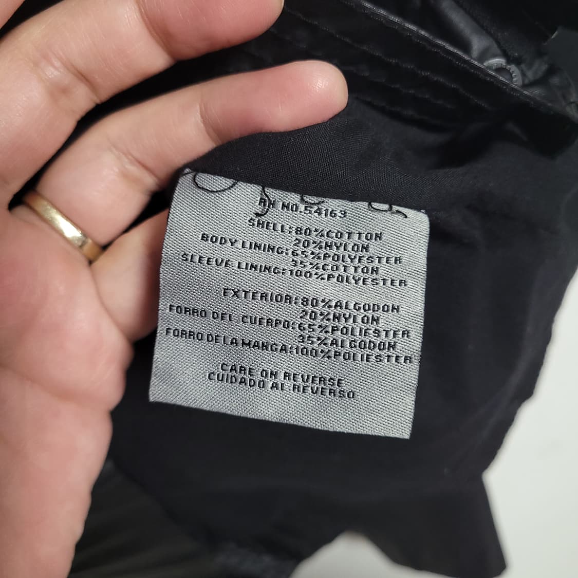 (M) LEVI'S 리바이스 블랙 넥버클 유광 밀리터리 자켓 점퍼 상품이미지6