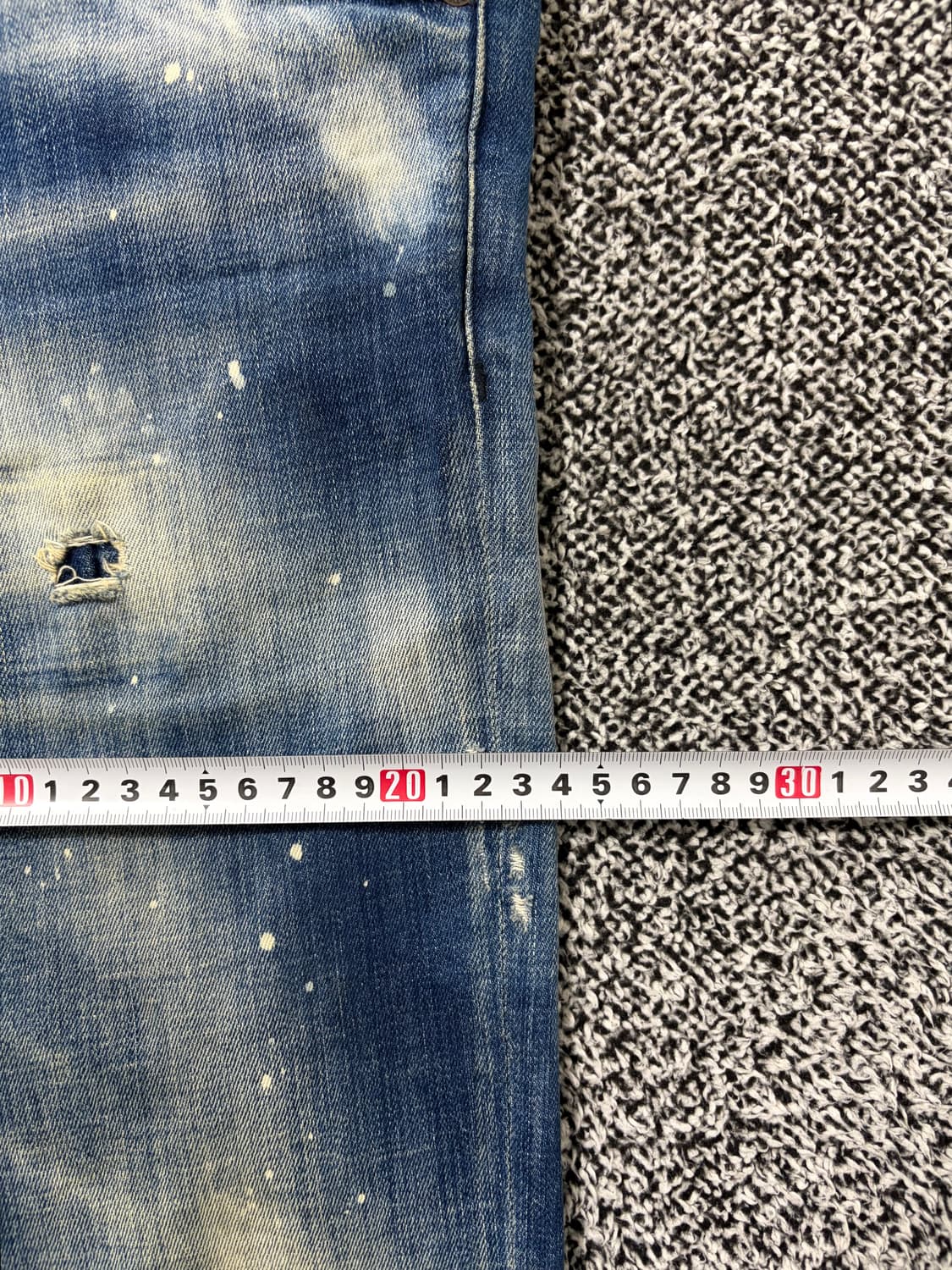 빈티지9. 디스퀘어드2 페인트 스플레터 데님 진 청바지 팬츠 상품이미지5