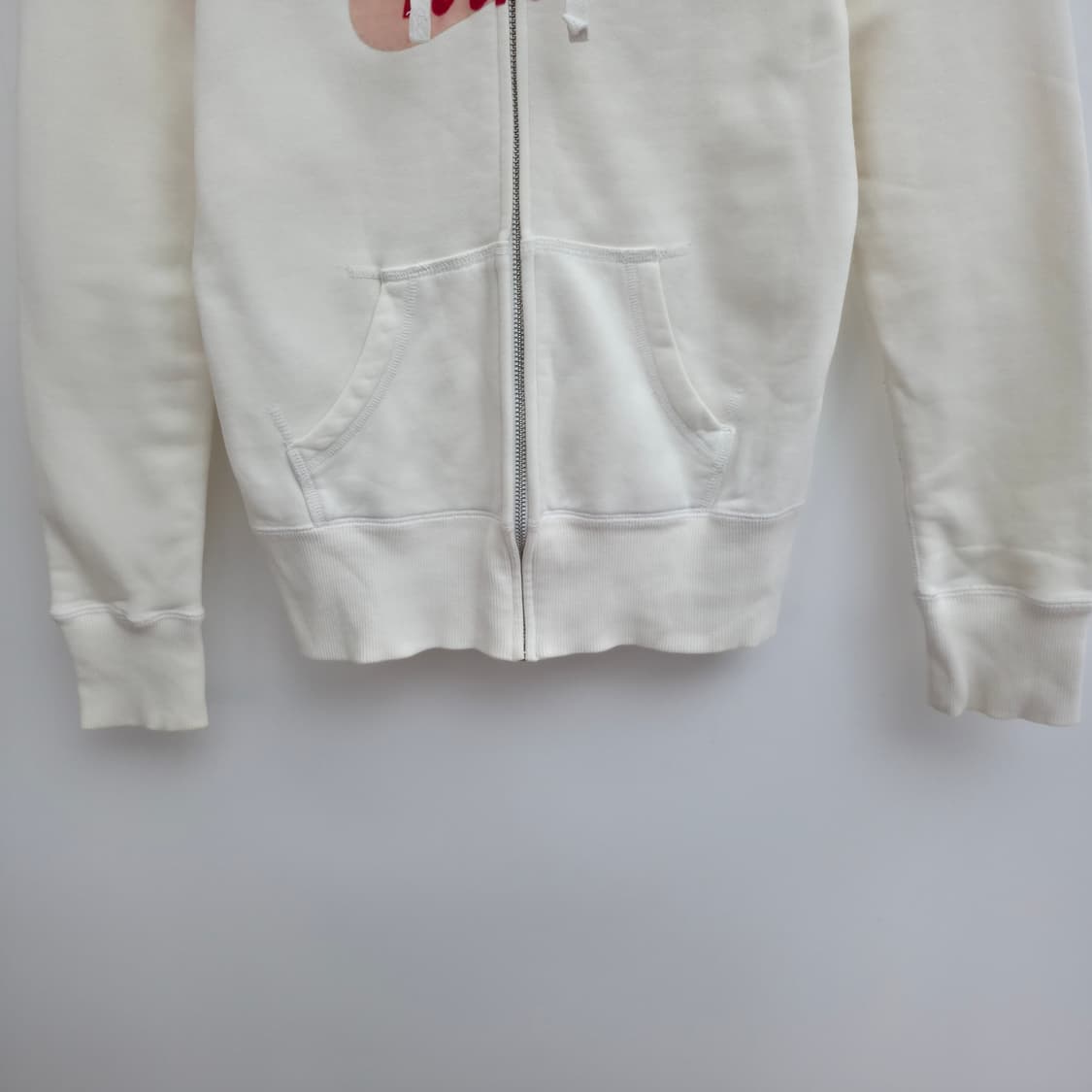 [S] 나이키 y2k 화이트/핑크 후드집업 상품이미지3