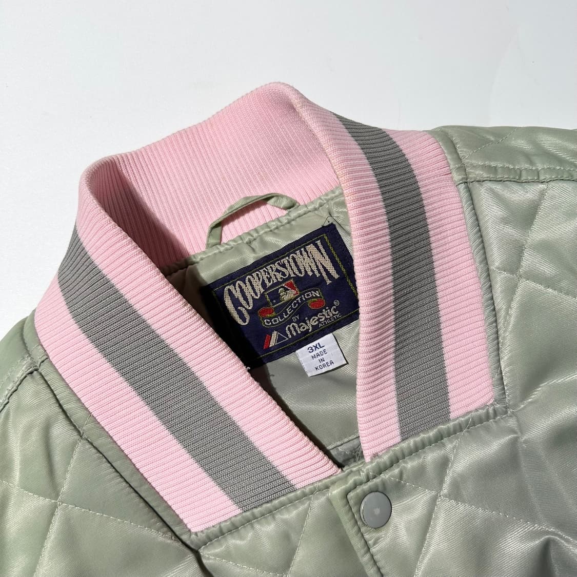 마제스틱 쿠퍼스타운 필라델피아 필리스 퀼팅 바시티 자켓 상품이미지4