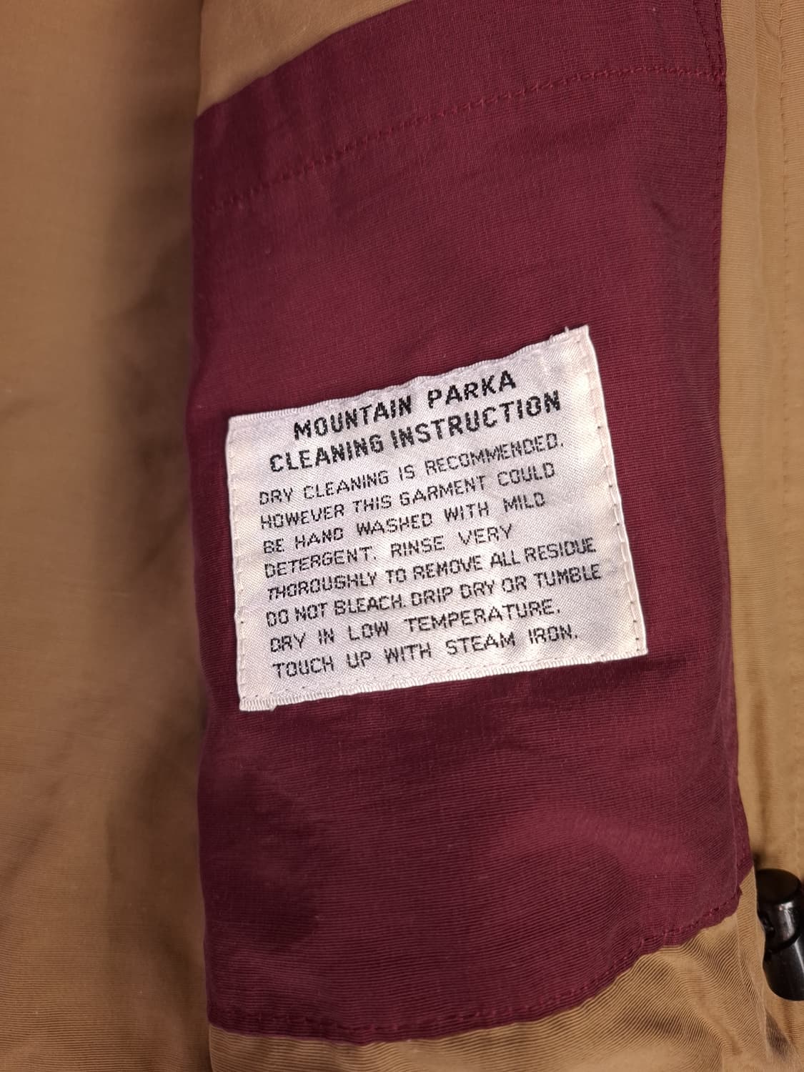 오리지날 90's 슈가케인 헨리리어 마운틴파카 상품이미지9