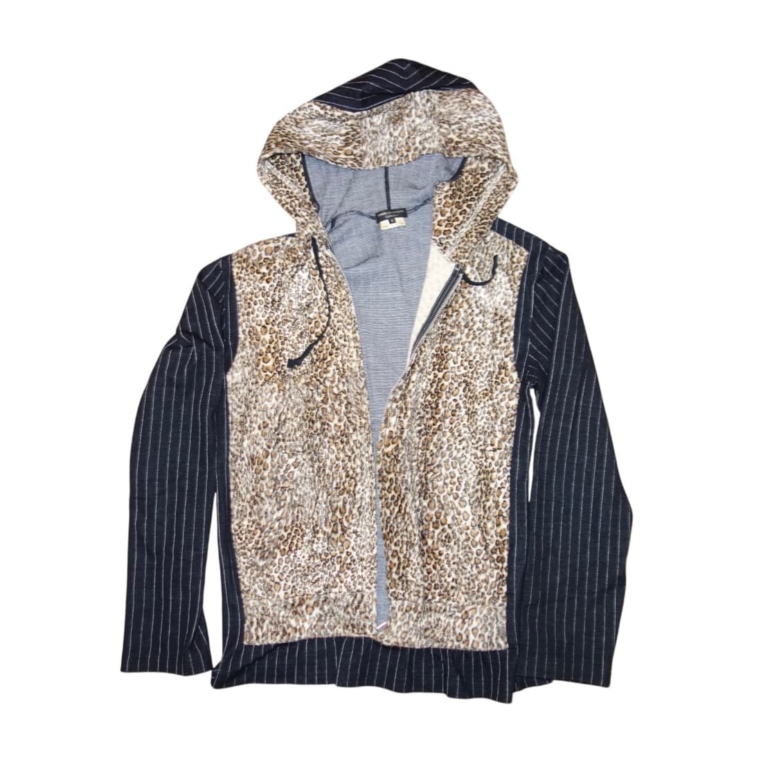 꼼데가르송 옴므 플러프 레오파드 후드집업 상품이미지4