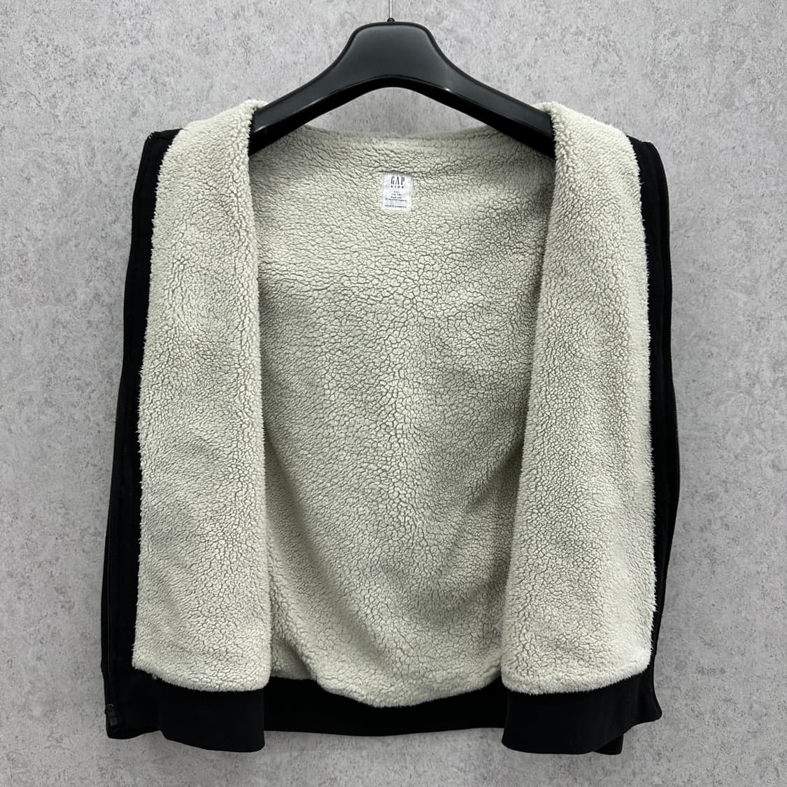 90 갭 여자 안감 후리스 대장급 후드집업 상품이미지3