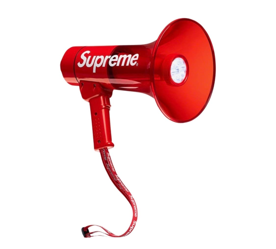슈프림 파일 워터프루프 메가폰 레드 -21FW 상품이미지1