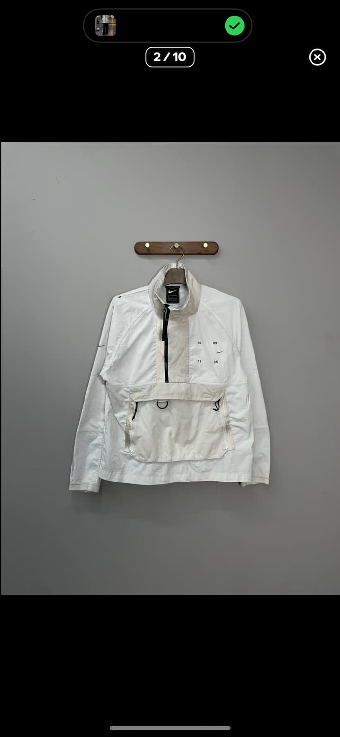 나이키 테크팩 엔지니어드 하프집업 아노락 바람막이 A2918 상품이미지2