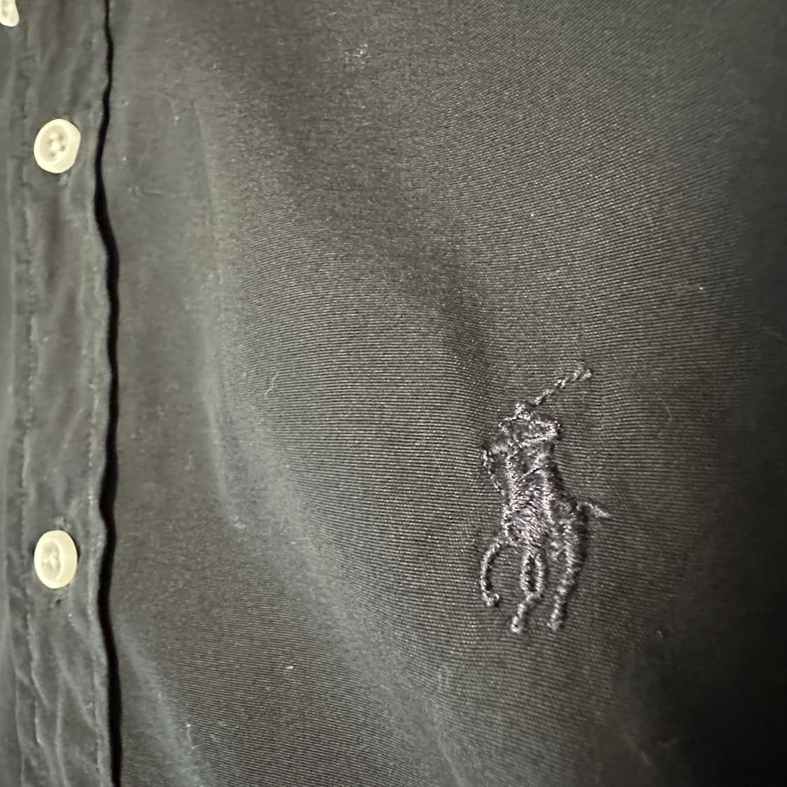 POLO RALPH LAUREN shirt black 상품이미지3