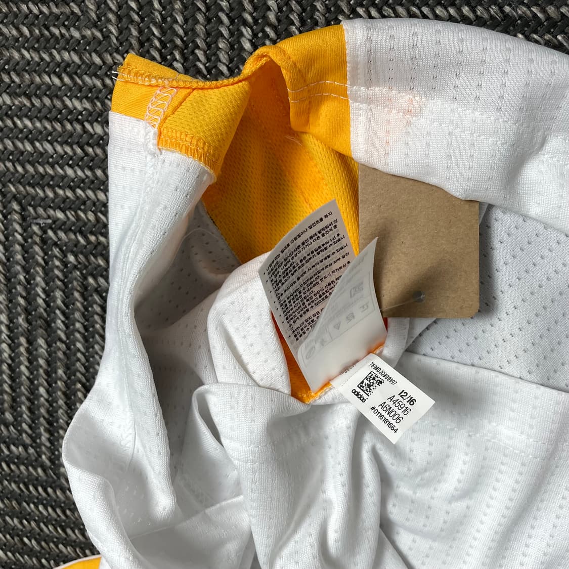 아디다스 골든스테이트 워리어스 클레이 탐슨 스윙맨 져지o 4894 상품이미지5