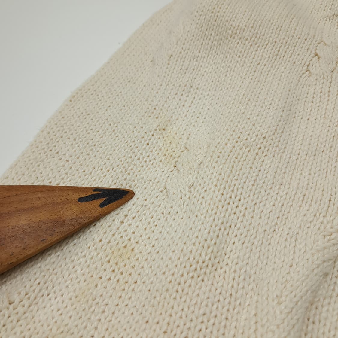 CL149 S 엘엘빈 라미혼방 자수 니트 상품이미지7