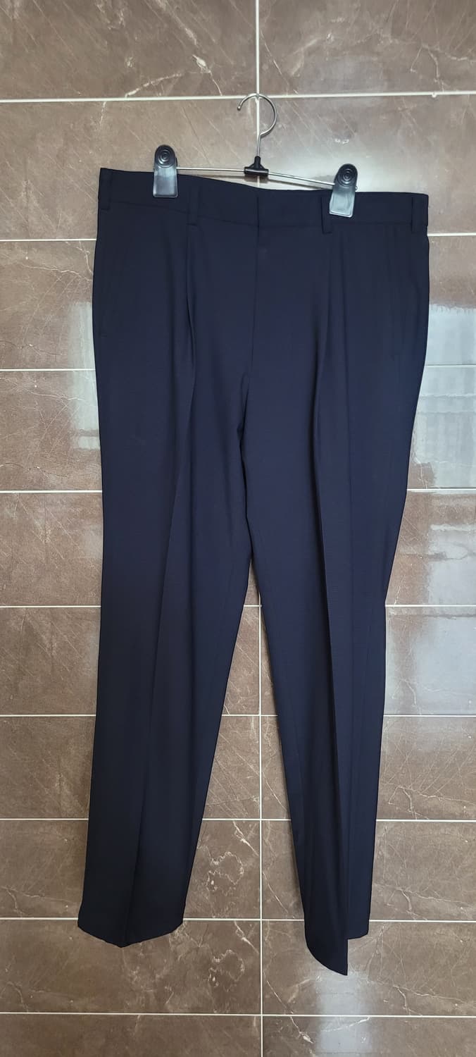 👔남성32-33인치👔파크랜드 기지 바지 짙은네이비 상품이미지1