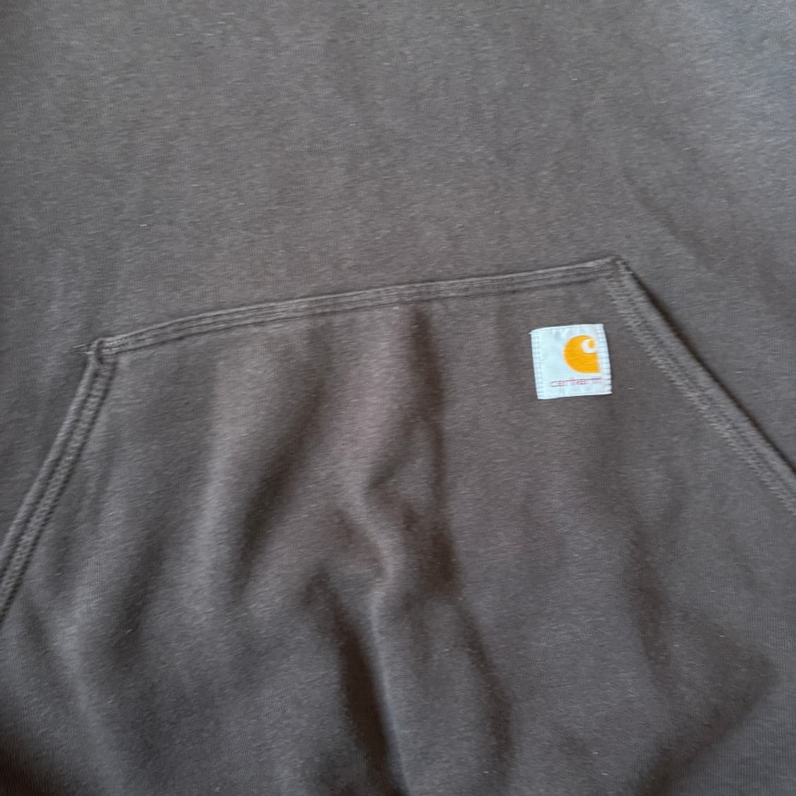 칼하트 정품 빈티지 브라운 후드 상품이미지5