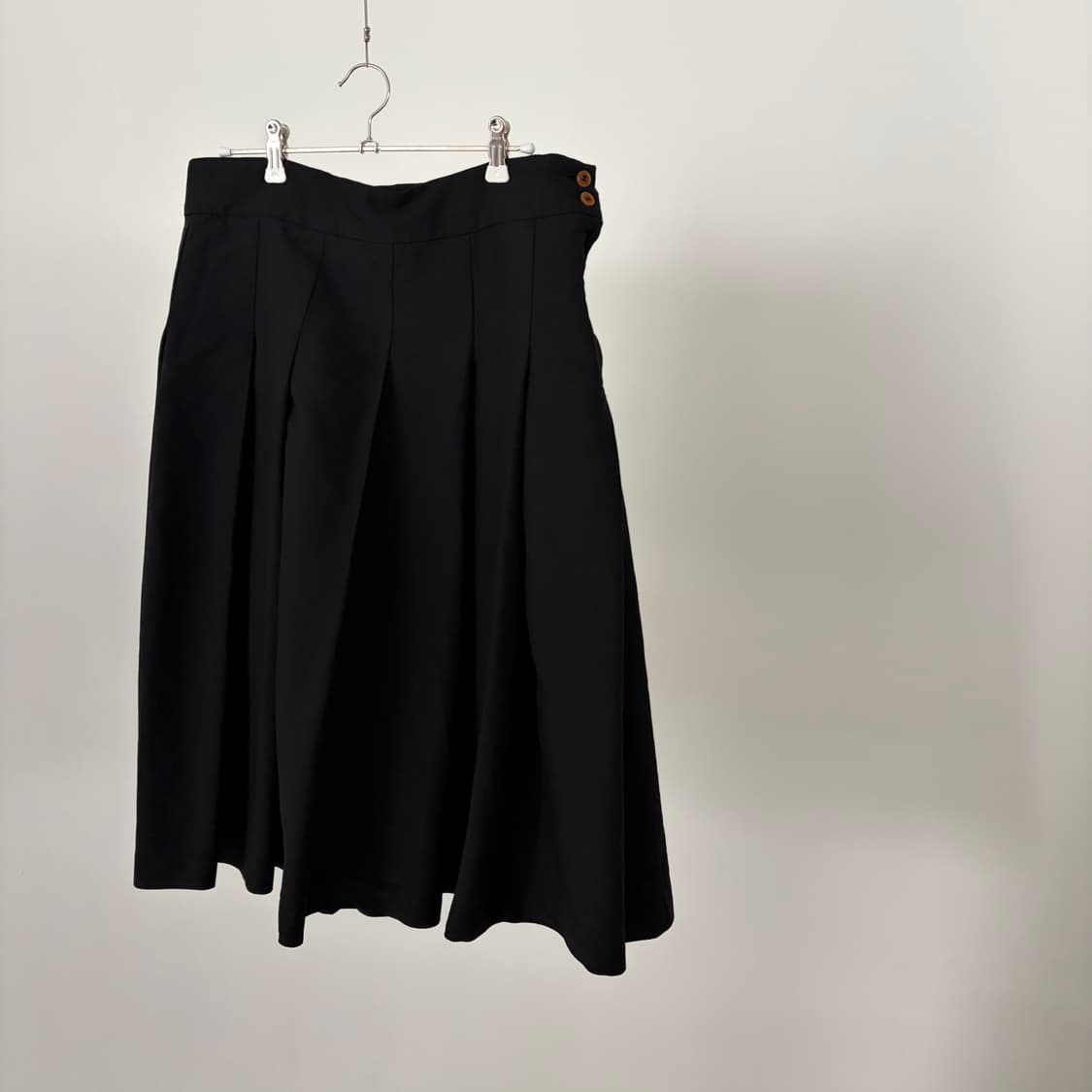 Basic Pleats Polyester Skirt 상품이미지3