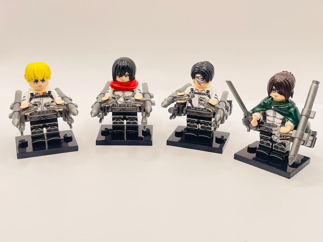 진격의 거인 피규어 4종 상품이미지1