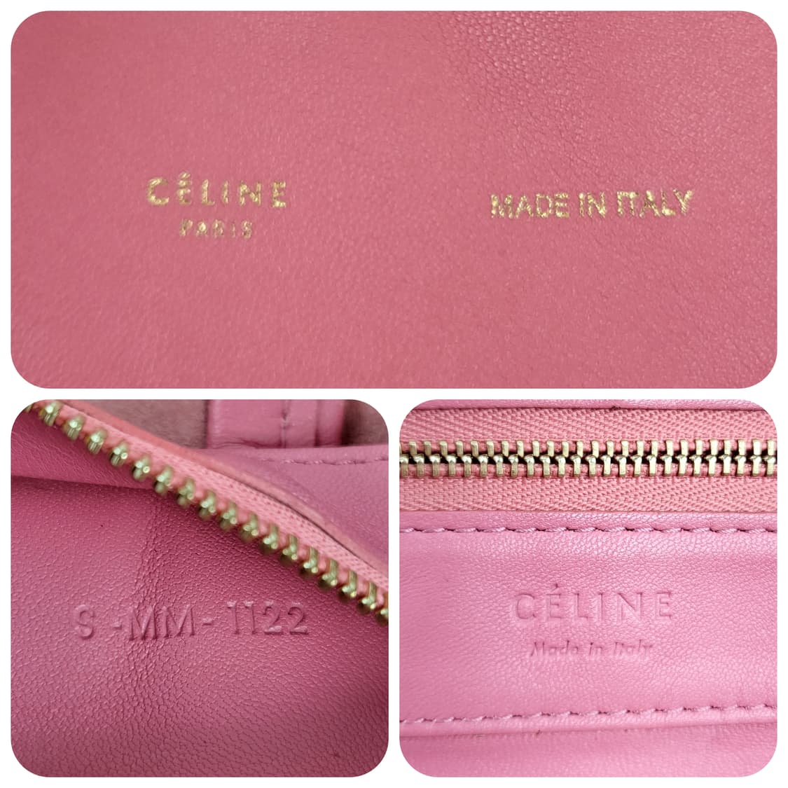 정품 셀린느 투톤 컬러 램스킨 카바스 팬텀 토트백 상품이미지9