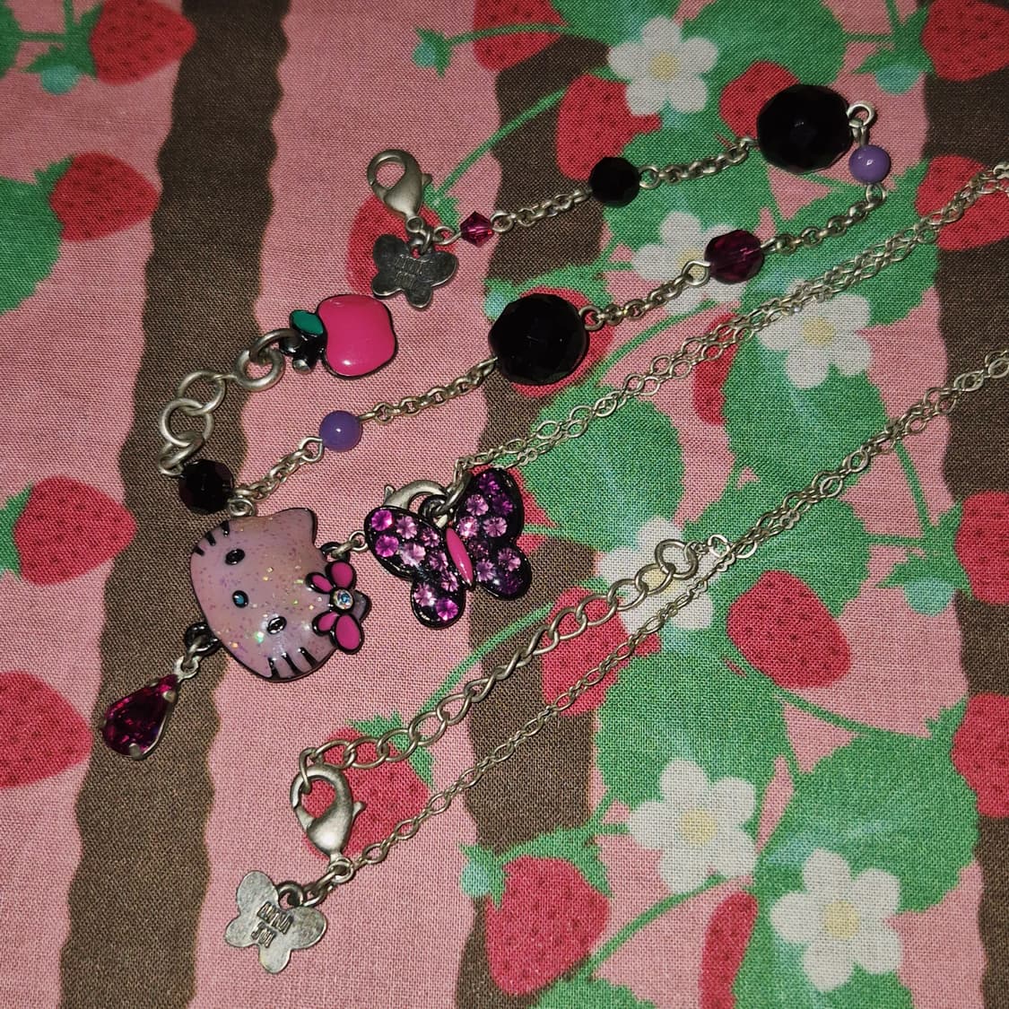 04s 키티x안나수이 30주년 한정 목걸이&팔찌 세트 상품이미지9