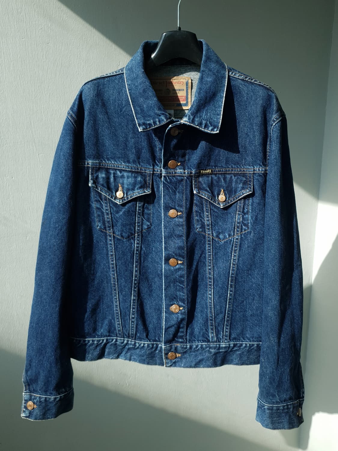 90s DIESEL 3rd denim jacket 상품이미지2
