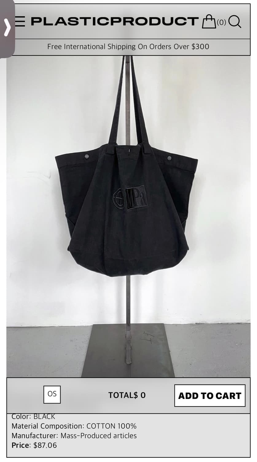 MPa BIG BAG (BLACK) 상품이미지1