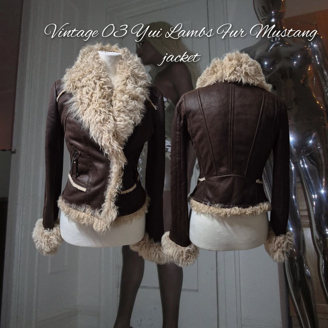Vintage 03 Yui Lambs Fur Mustang jacket 상품이미지1