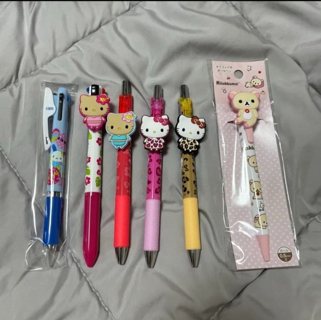 새상품) 산리오 짱구 헬로키티 우사하나 한교동 볼펜 모음 상품이미지3