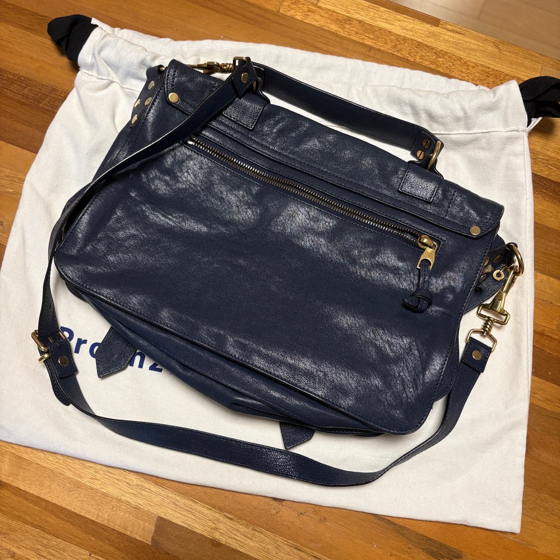 프로엔자슐러 판쵸백 미듐 네이비 상품이미지2