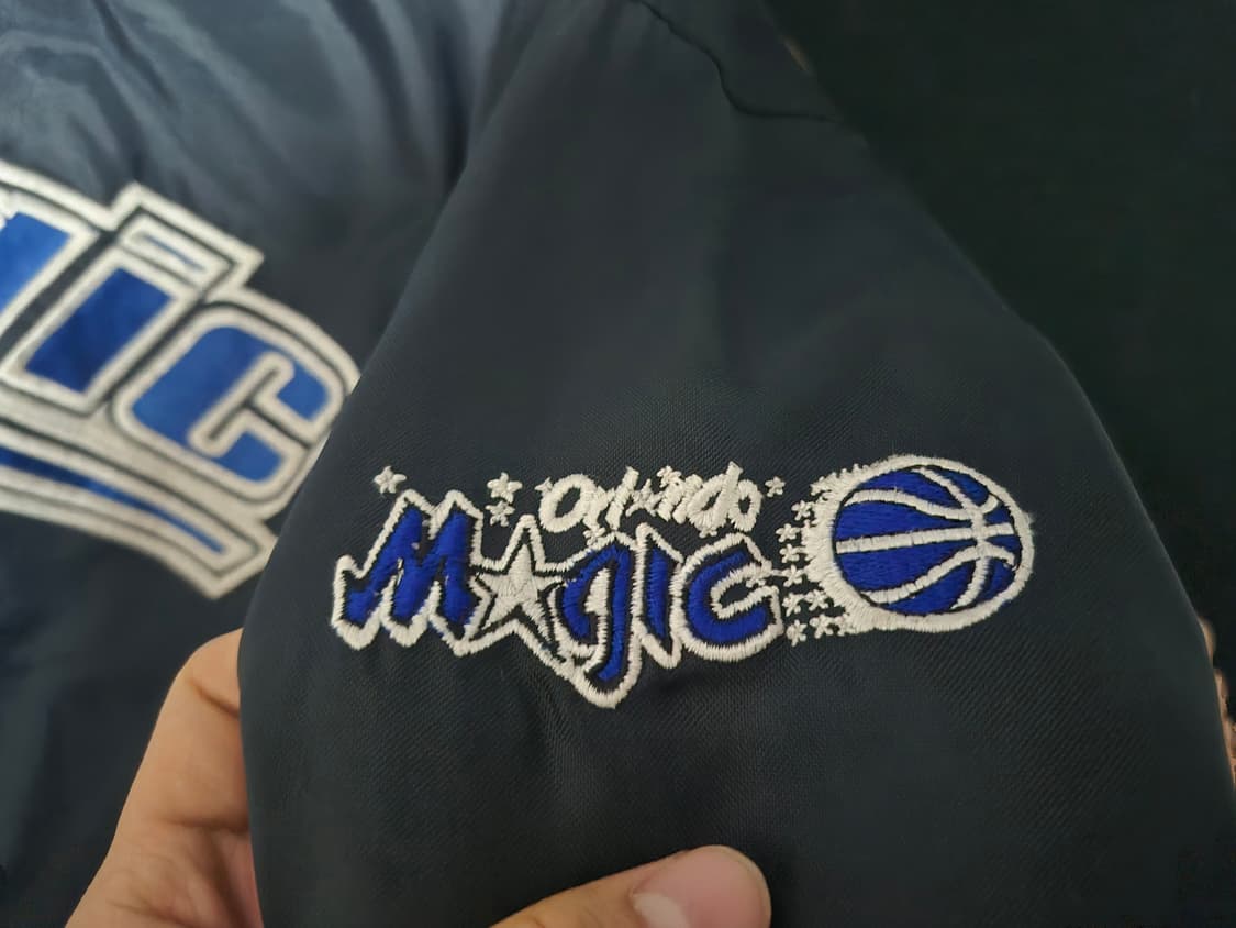 90's 스타터 X NBA 올랜도 매직 올드스쿨 웜업 XL 상품이미지4