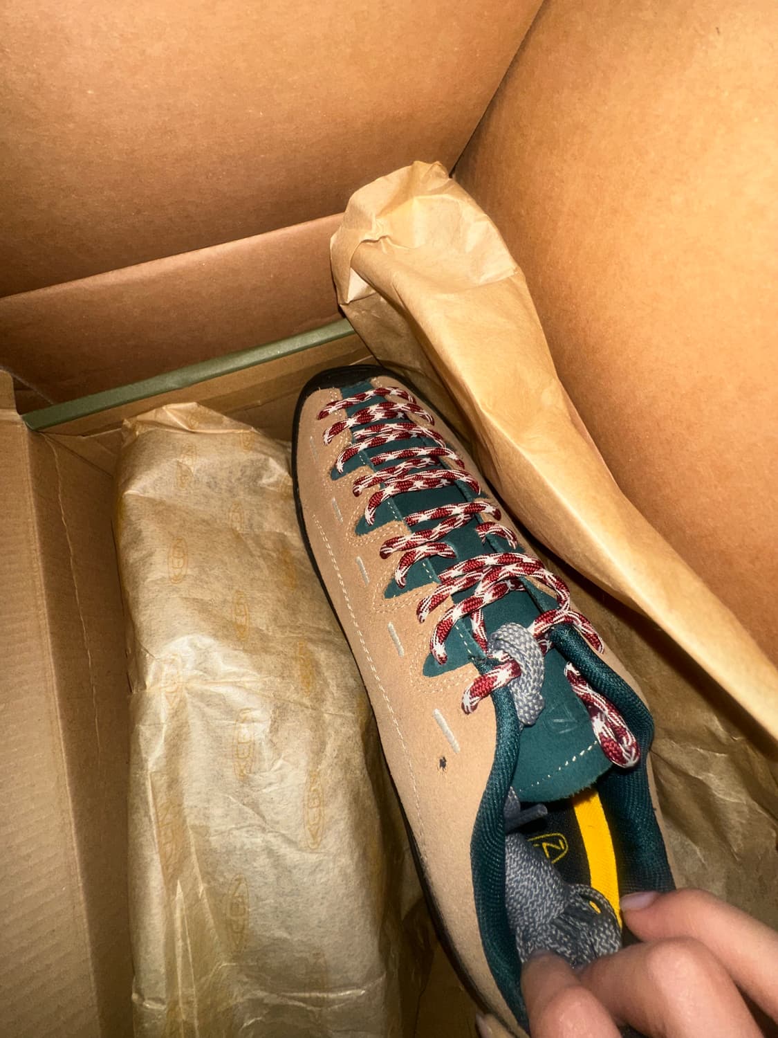 Keen Unisex Jasper Sneakers Bright Brown 상품이미지3