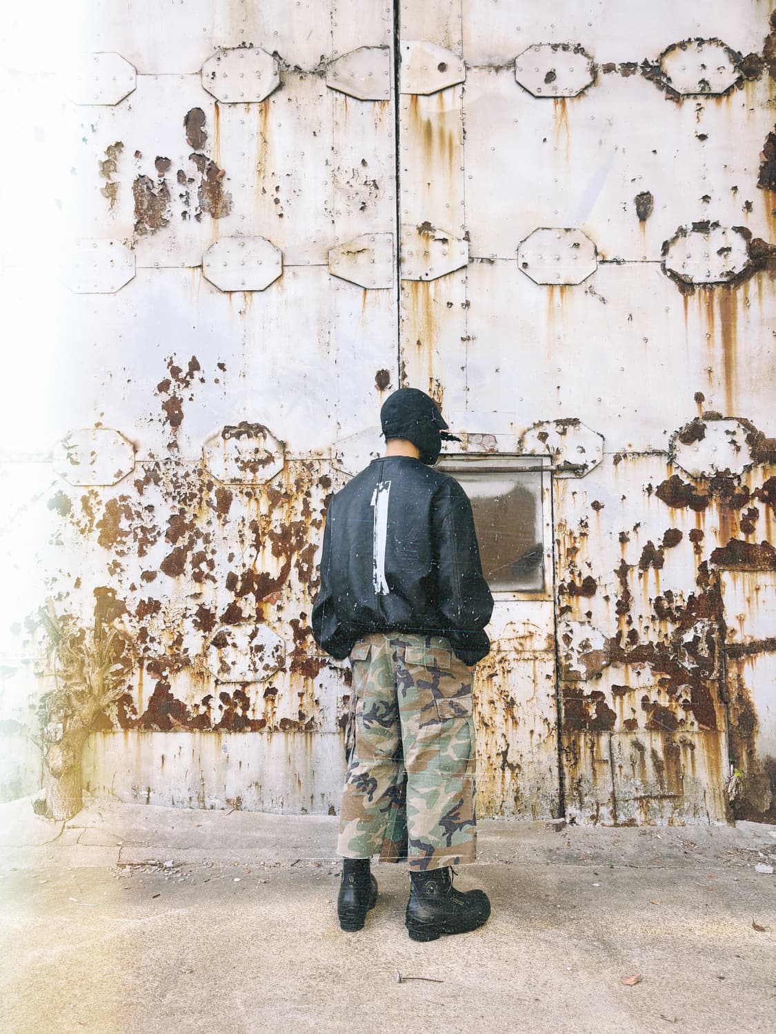 빈티지 미군 오리지널 카모 사시코 바뮤다 팬츠 상품이미지8