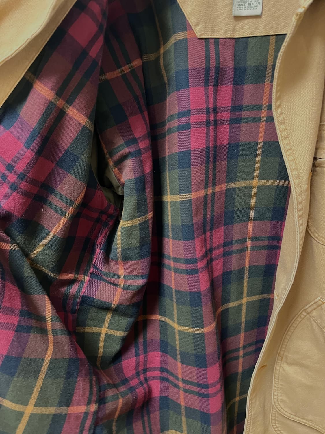 빈티지 엘엘빈 field coat 헌팅자켓 초어자켓 L 베이지 상품이미지6