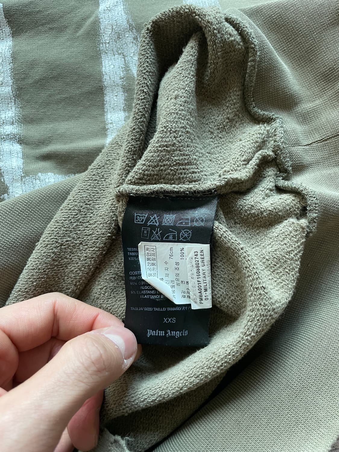 팜엔젤스 마리화나 디스트레스 롱슬리브 상품이미지4