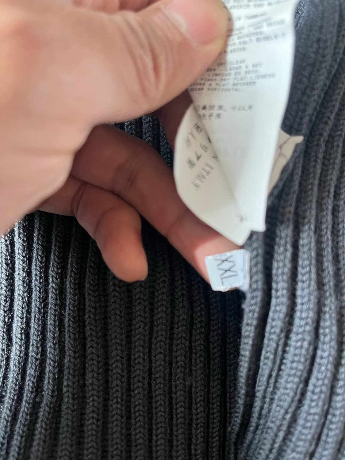 00s 스톤아일랜드 골지 니트 가디건 상품이미지7