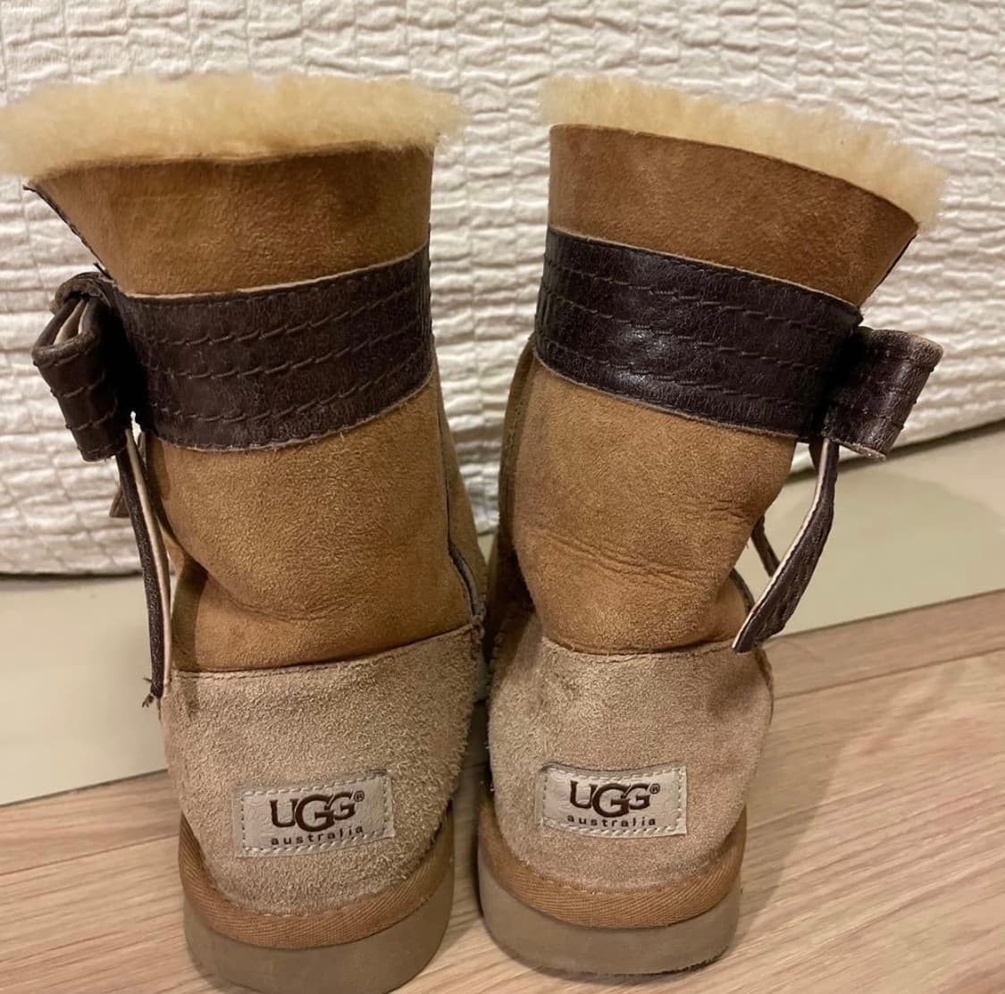 어그부츠 리본 Josette Sheepskin Boots 7사이즈 상품이미지5