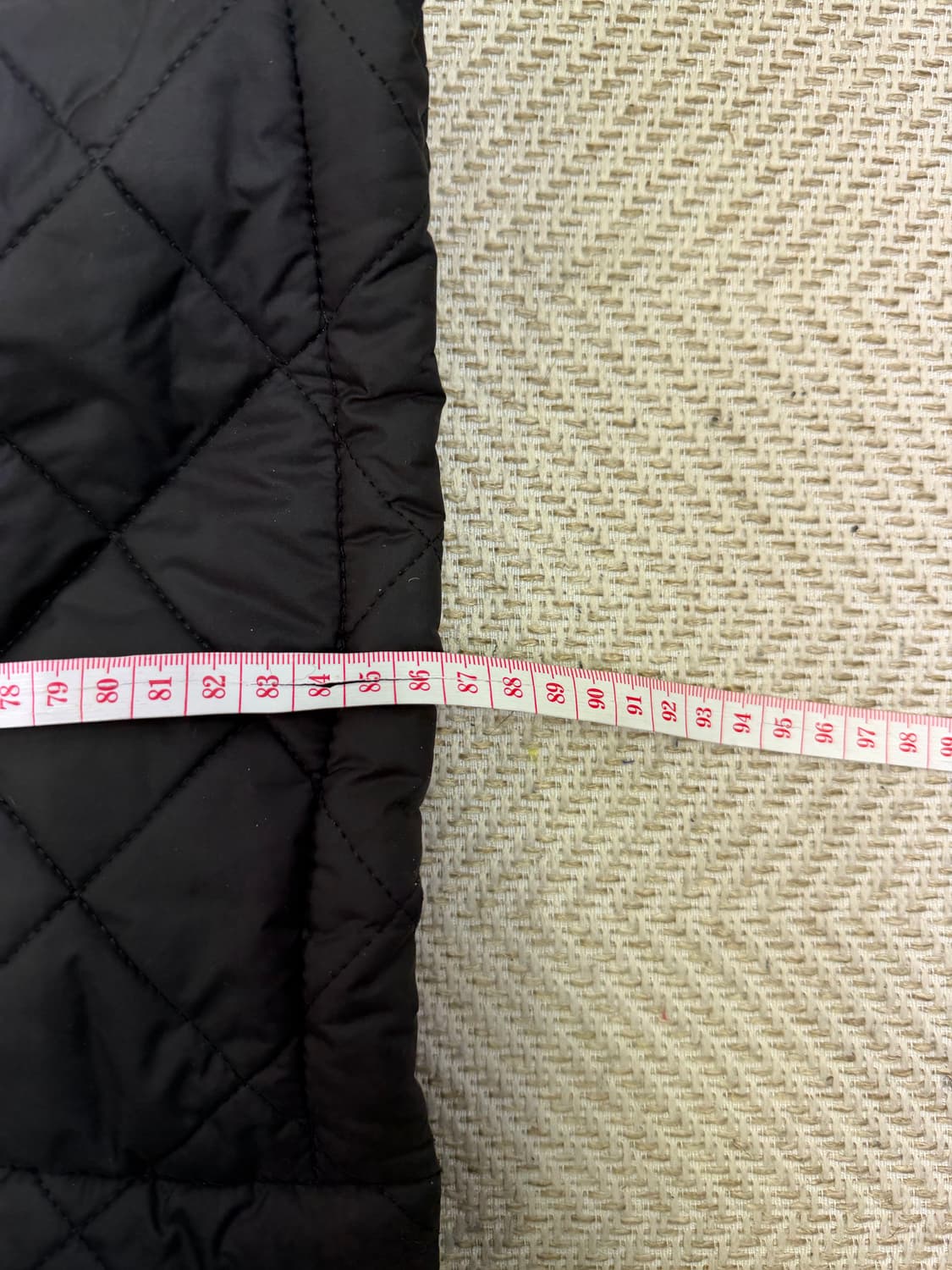 정품) 맥킨토시 블랙 퀼팅 패딩 55 상품이미지9