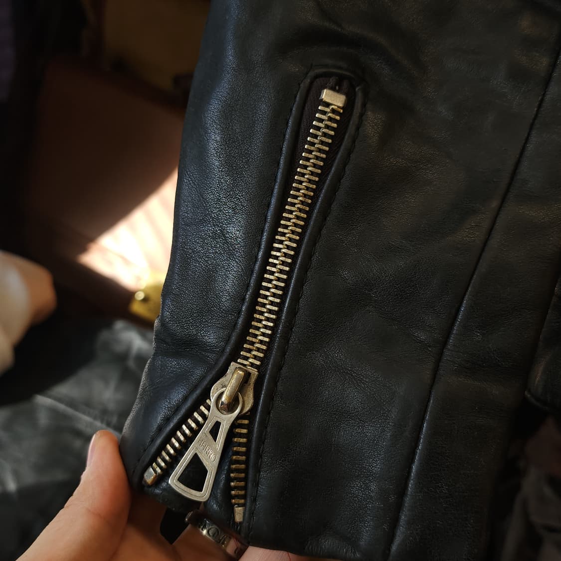 80s 빈티지 가죽자켓 독일 모터사이클 라이더 자켓 라이더 자켓 94 상품이미지10