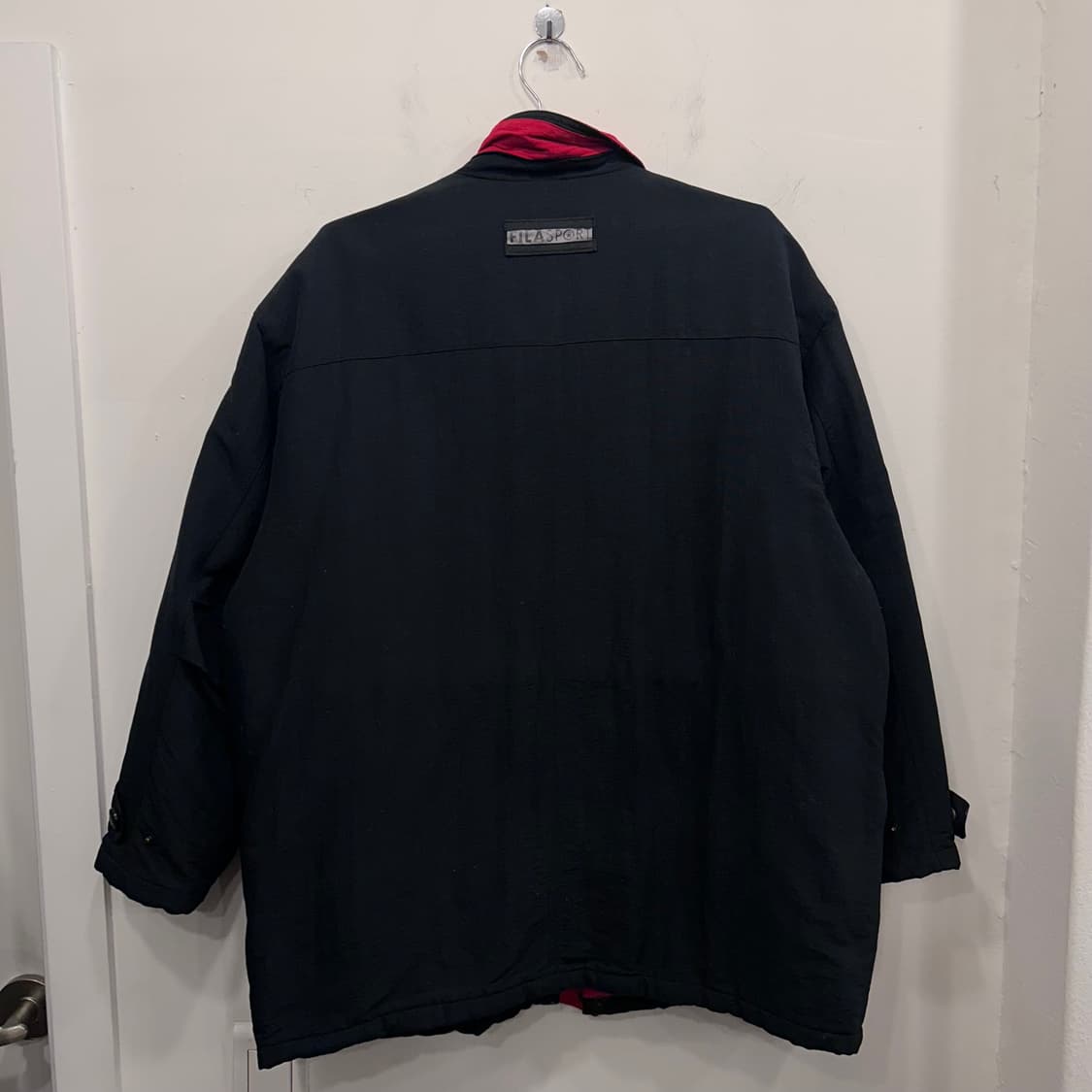 휠라 다운힐 올드스쿨 배색 헤비 나일론 점퍼 상품이미지7