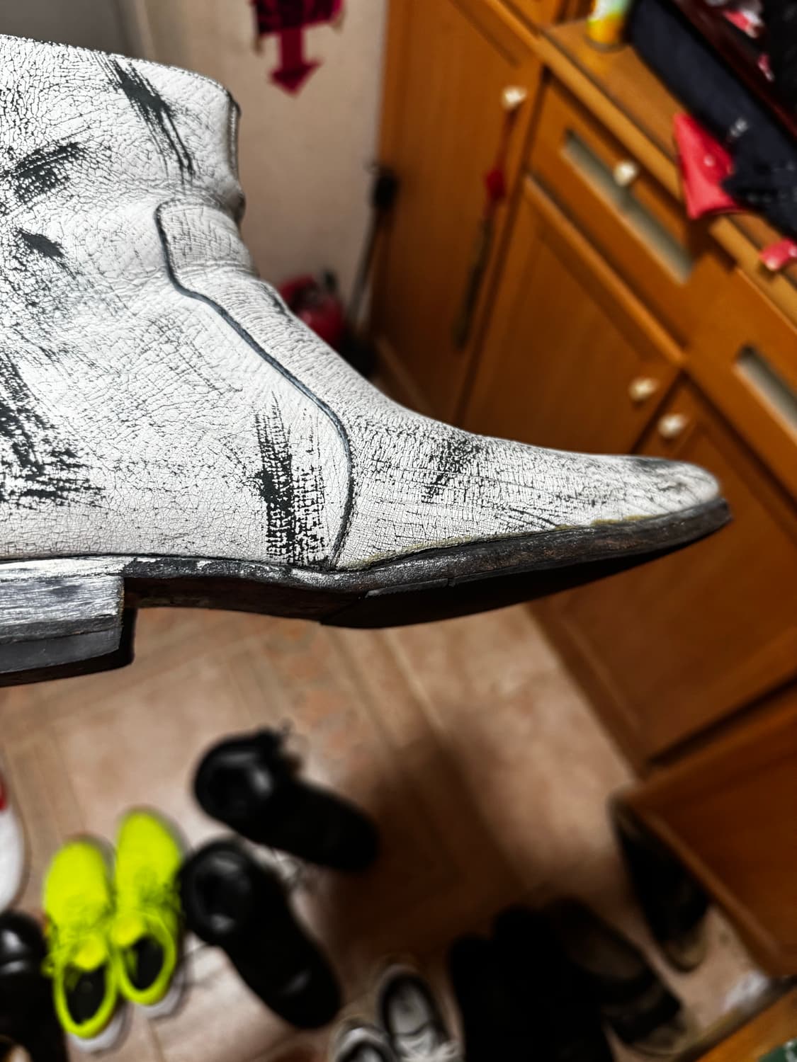 메종 마르지엘라 h&m 콜라보 크랙 부츠 상품이미지3