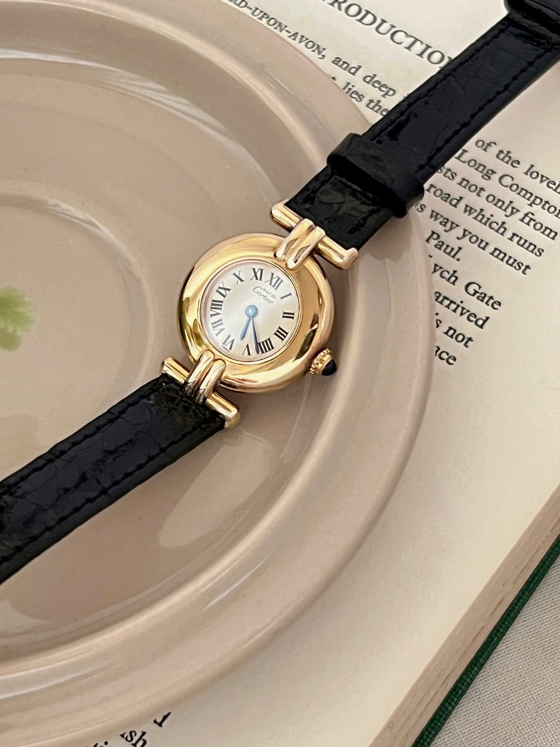 까르띠에 머스트 꼴리제  시계 / 정품감정서 . 케어 상품이미지3