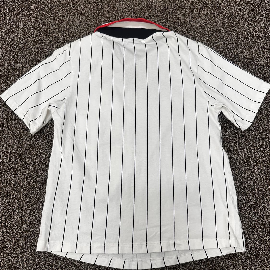 아디다스 여성 스트라이프 반팔티셔츠 화이트 85사이즈 상품이미지7