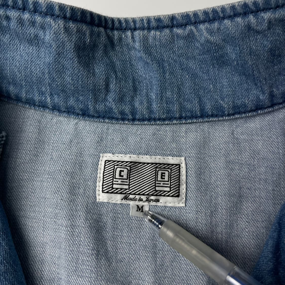 CAVEMPT DENIM 카브엠트 하프 데님 자켓 상품이미지3