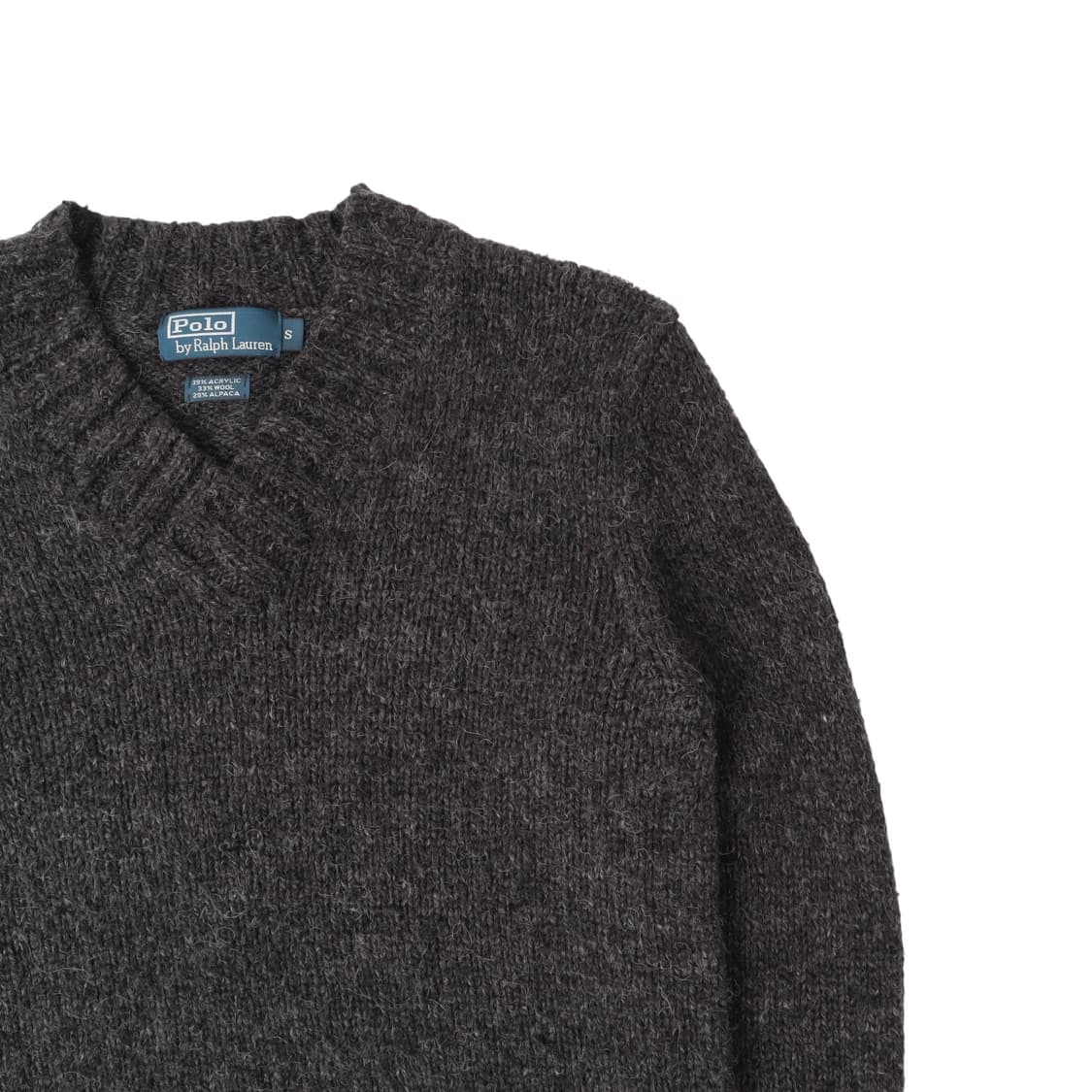 폴로 랄프로렌 헴프 엘보우 패치 울 알파카 니트 상품이미지3