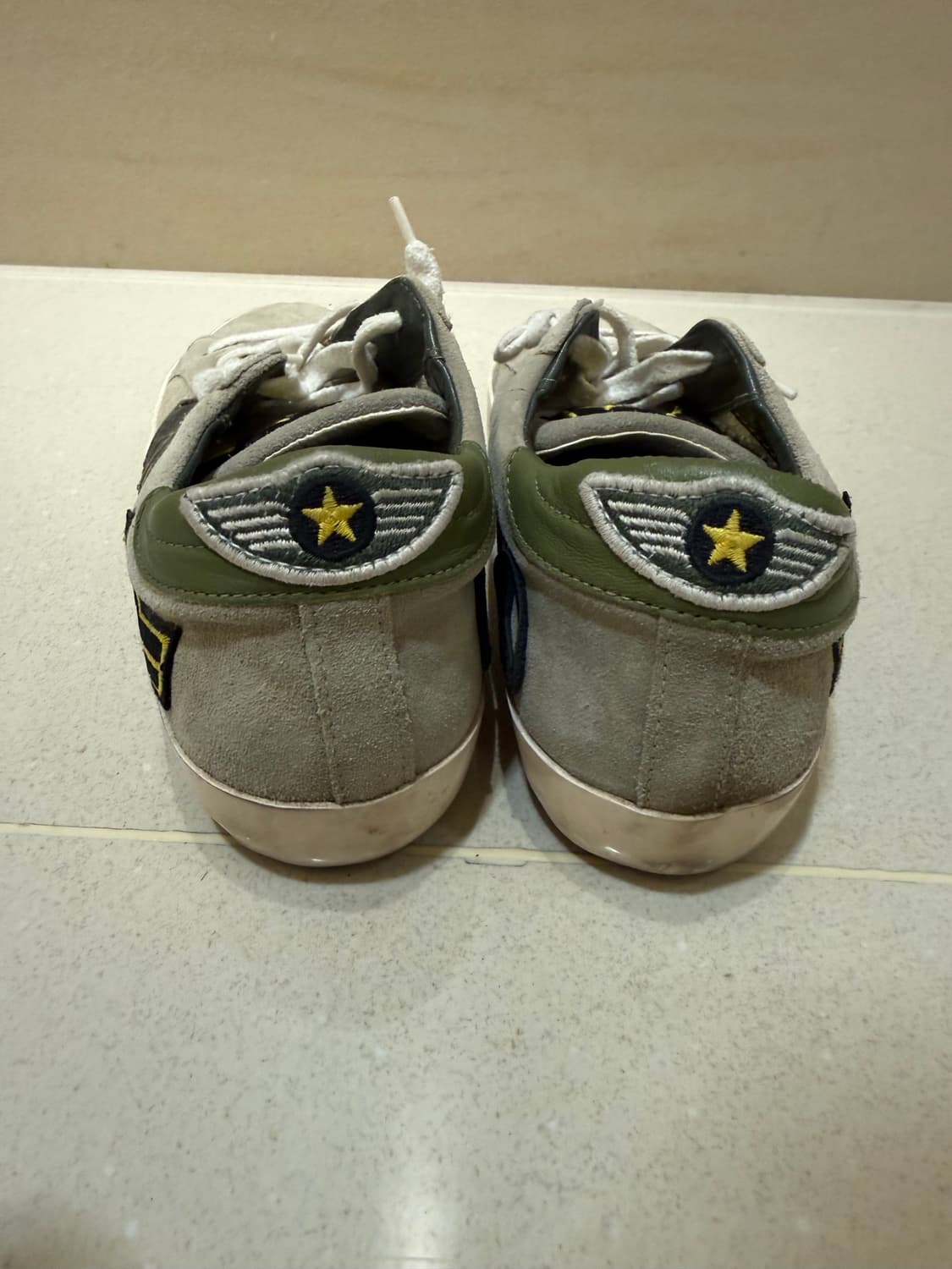 필립모델 스웨이드 명품 스니커즈 37 운동화 240 여성단화 상품이미지5