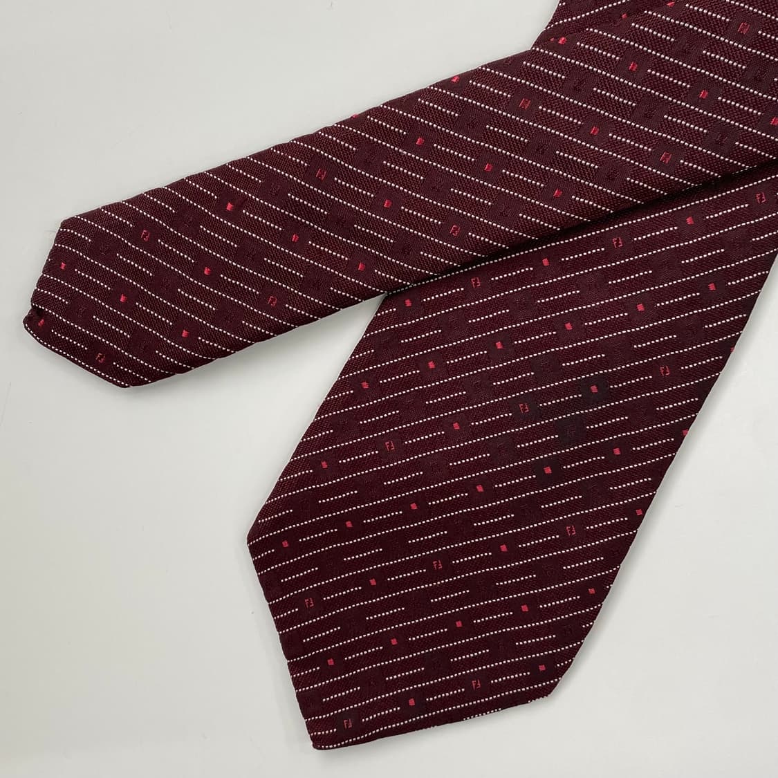 신형 FENDI 펜디 FF모노그램 정품 명품넥타이 상품이미지1