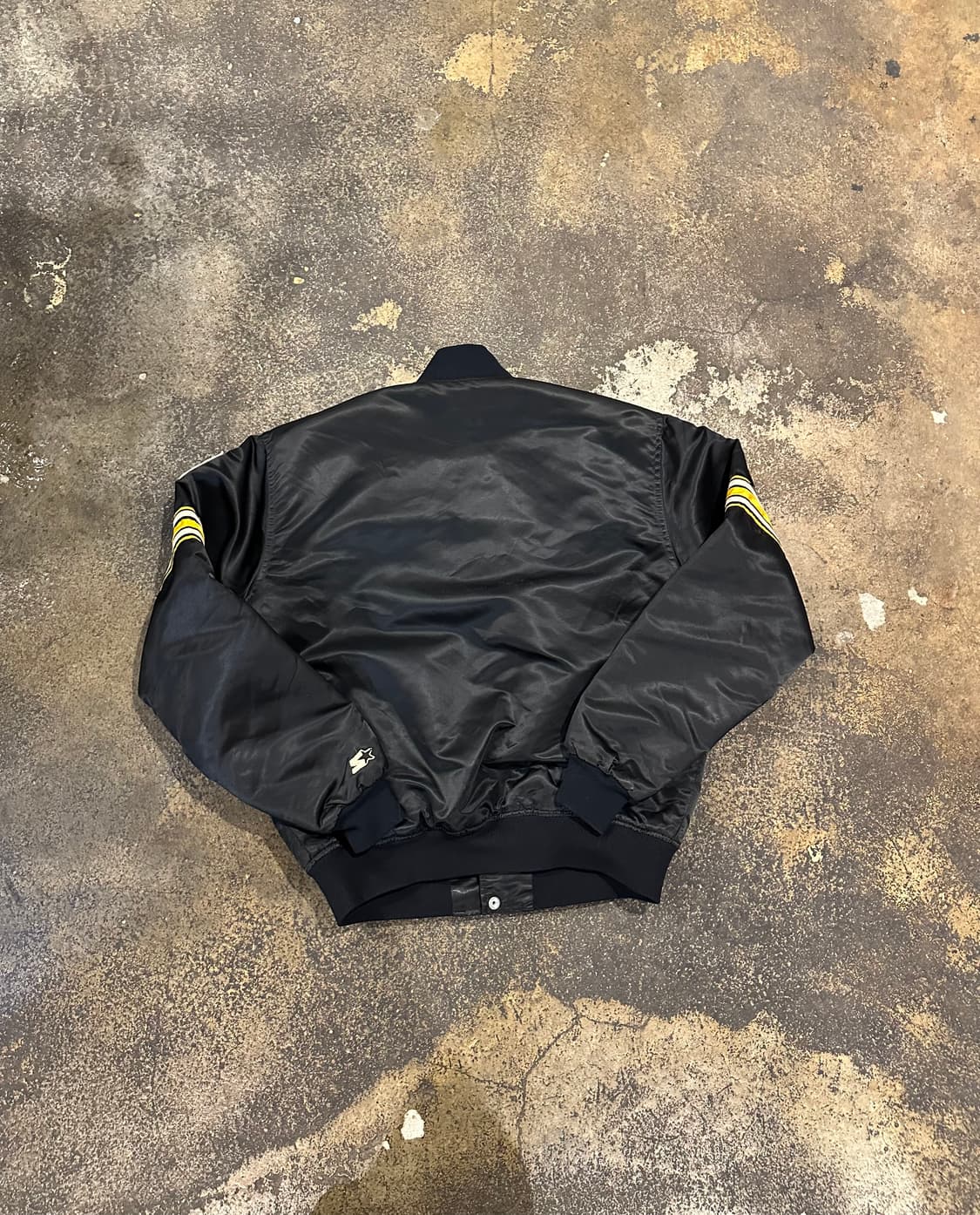 빈티지 90s 스타터 피츠버그 스틸러스 사틴 자켓  상품이미지2