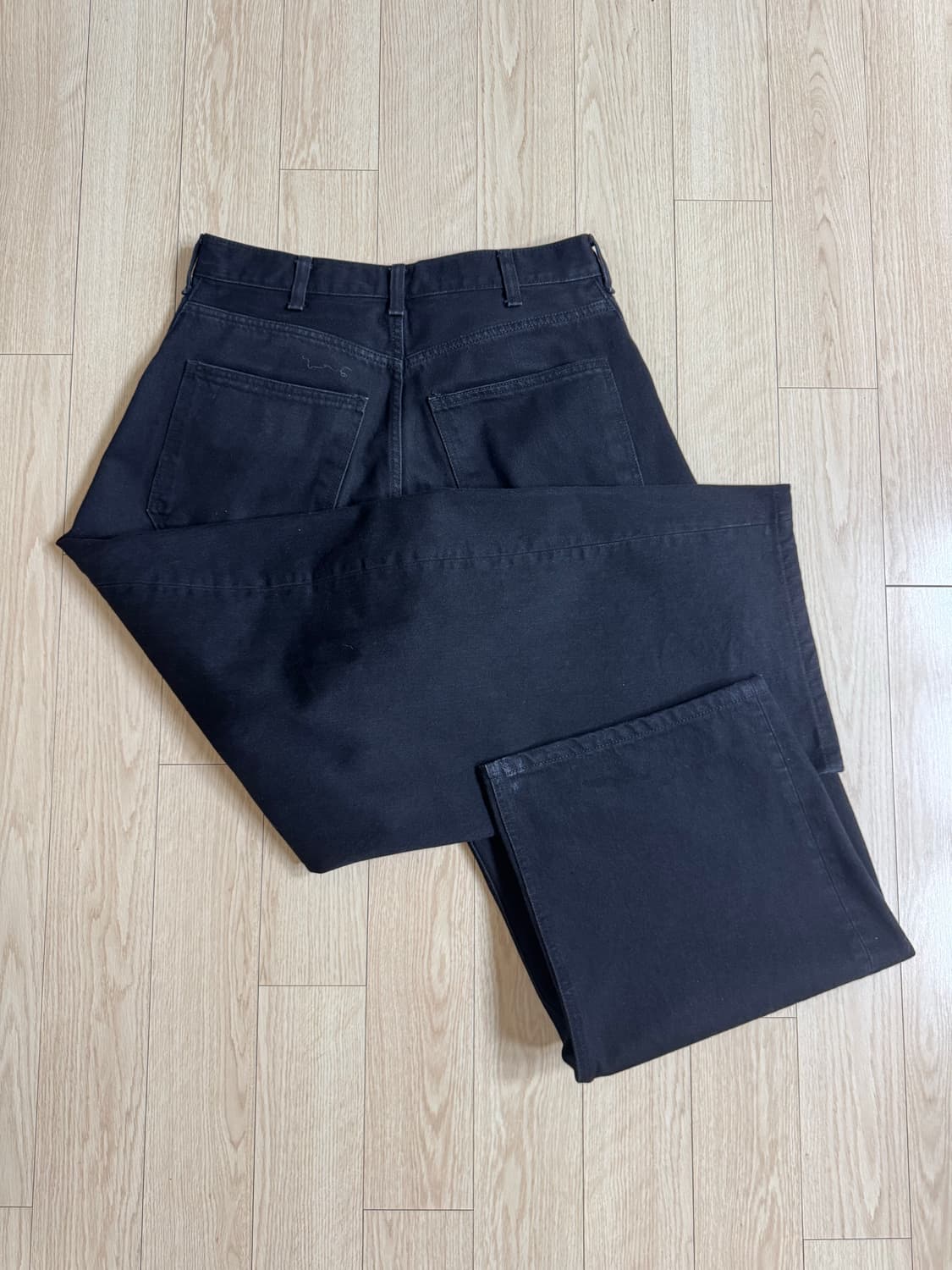 해칭룸 와커진 (와이드 커브진) 제트 블랙 3사이즈 상품이미지4