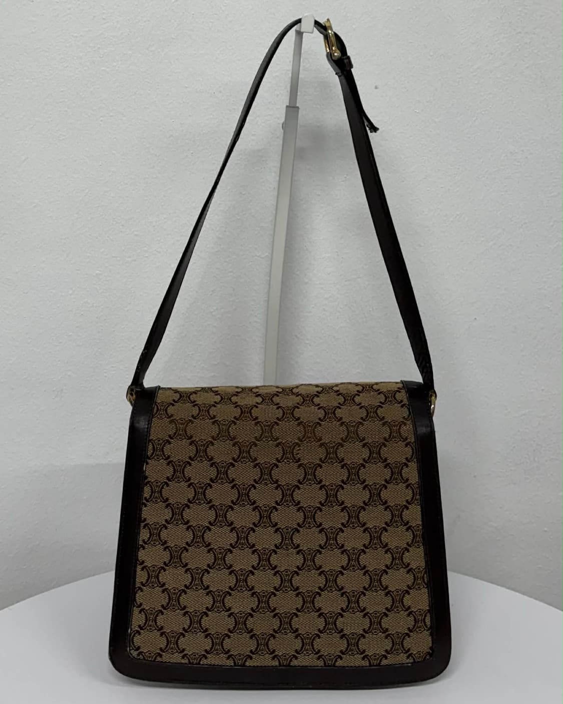 셀린느 빈티지 트리오페 마카담 숄더 토트백 상품이미지4