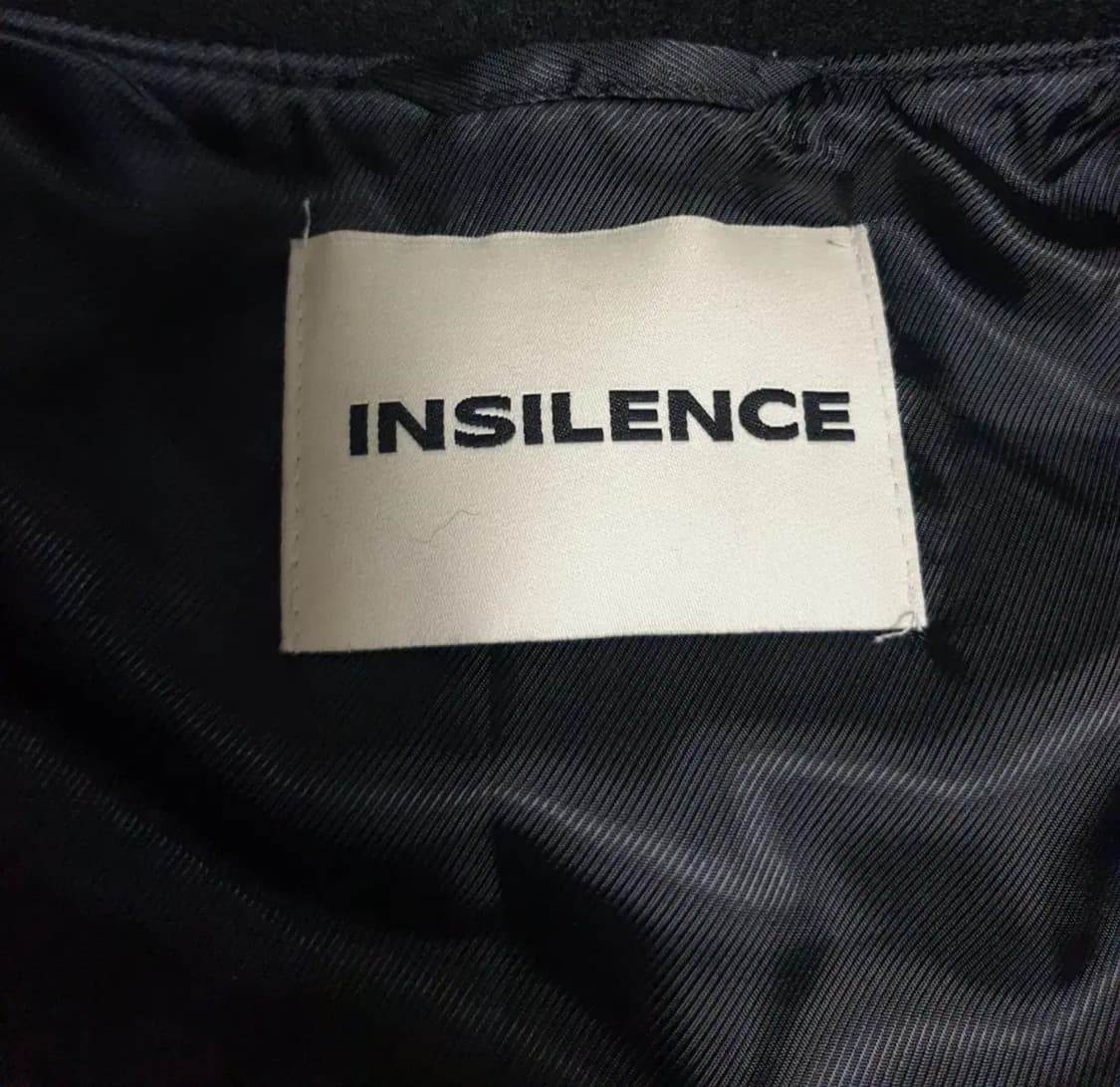 (주우재 PICK) 인사일런스 리치울 블렌드 레이싱 자켓 블랙 (L) 상품이미지5