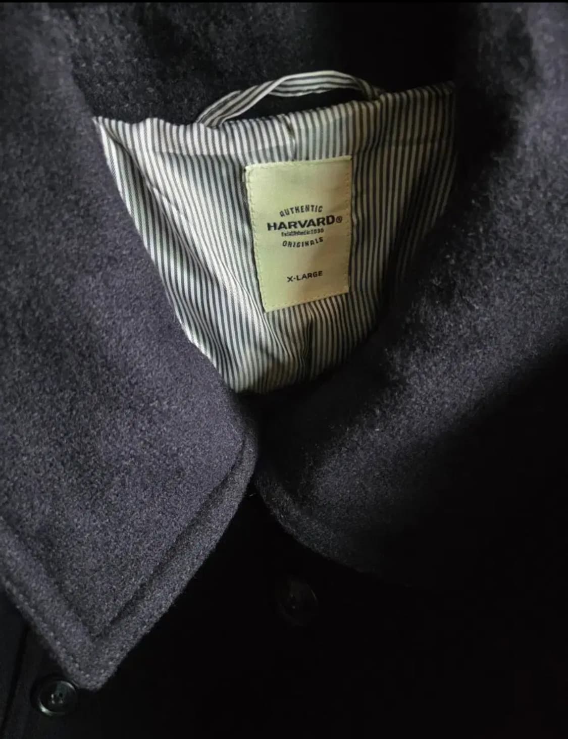 Harvard 울 피코트 네이비 XL 105 상품이미지5