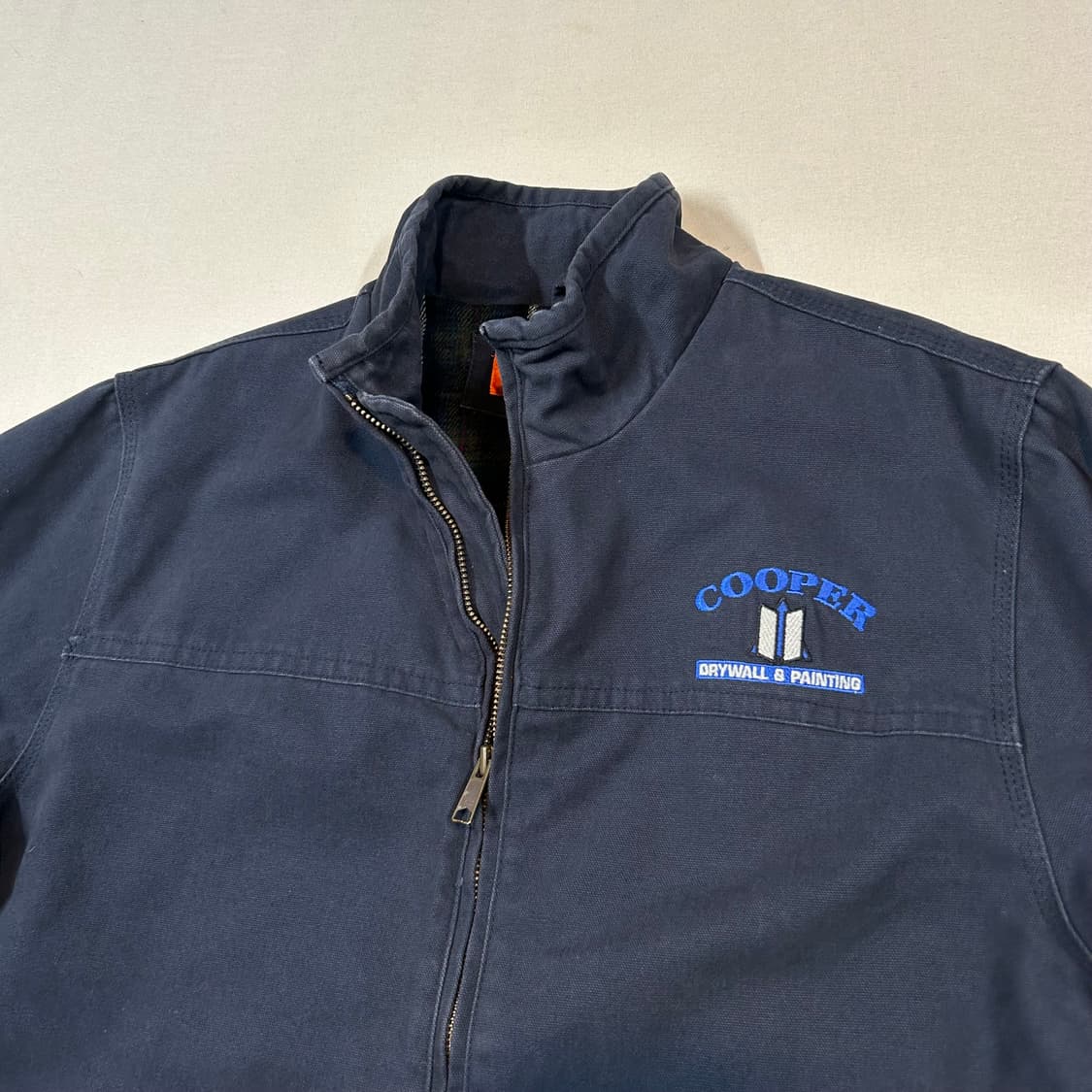 L) Corner Stone USA 워크웨어 워크 자켓 네이비 상품이미지4