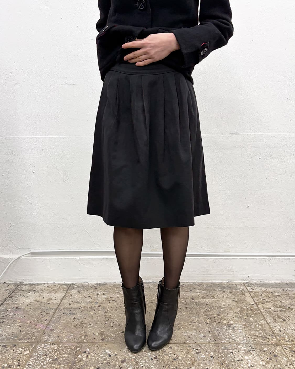 90s 아네스베 플리츠 스커트 상품이미지1