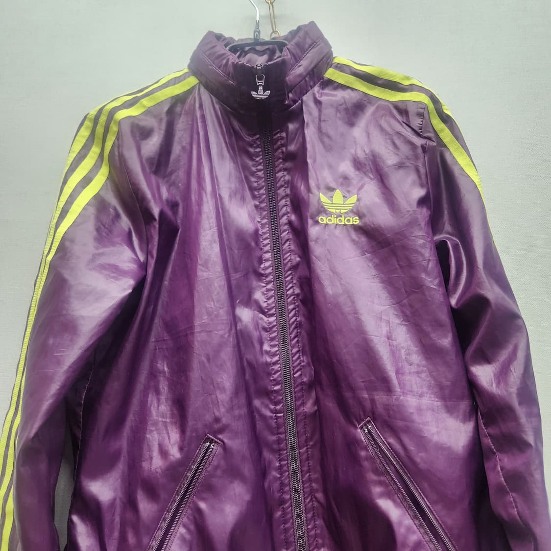 아디다스 로고 삼선 바람막이 자켓 85(S) 상품이미지2
